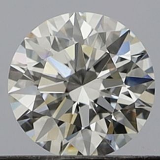 0.31 Carat Round E VVS1 EX GIA Natural Diamond