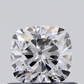 0.50 Carat Cushion Modified D VVS2 - EX VG GIA Natural Diamond