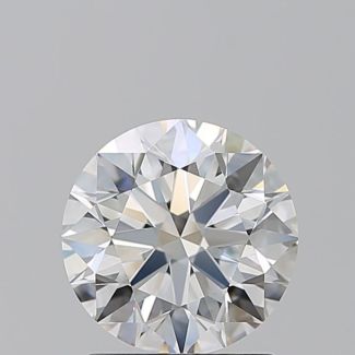 1.72 Carat Round F VVS1 EX GIA Natural Diamond