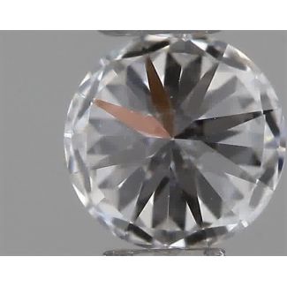 0.21 Carat Round E VVS2 EX VG GIA Natural Diamond