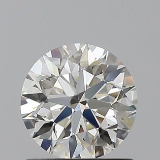 1.01 Carat Round H VVS2 EX IGI Natural Diamond