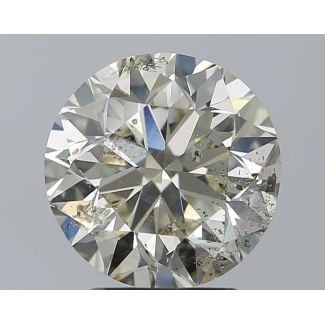 3.07 Carat Round I SI2 VG EX IGI Natural Diamond