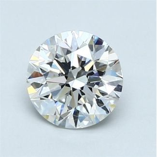 1.0 Carat Round F VS1 EX VG GIA Natural Diamond