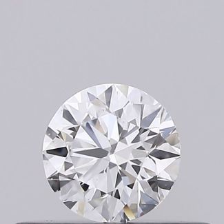 0.23 Carat Round D SI1 EX GIA Natural Diamond