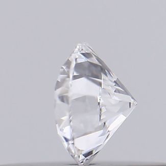 0.18 Carat Round D VVS2 EX GIA Natural Diamond