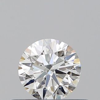 0.4 Carat Round H VS2 VG EX GIA Natural Diamond