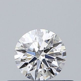 0.32 Carat Round F VS2 EX VG GIA Natural Diamond