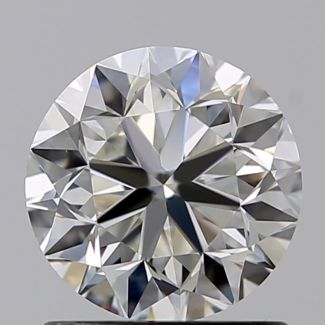 1.01 Carat Round H VVS1 VG EX GIA Natural Diamond