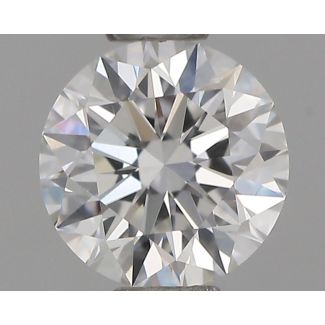 0.45 Carat Round F VS1 EX GIA Natural Diamond