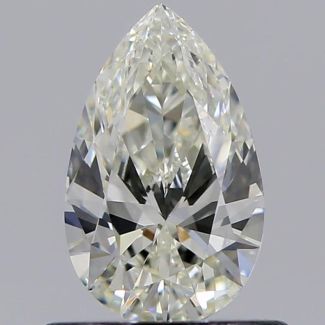 0.54 Carat Pear J VS1 - VG GIA Natural Diamond