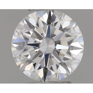 0.32 Carat Round F VS2 EX GIA Natural Diamond