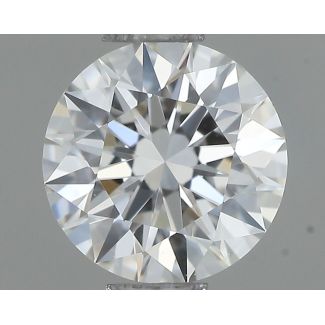 0.5 Carat Round G IF EX GIA Natural Diamond