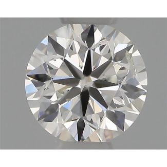 0.30 Carat Round G SI2 EX VG IGI Natural Diamond