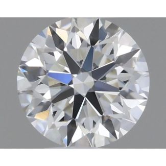 0.3 Carat Round I VS1 EX GIA Natural Diamond