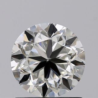 1.00 Carat Round K VS1 F VG GIA Natural Diamond