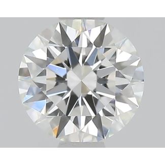 0.55 Carat Round G VS1 EX GIA Natural Diamond