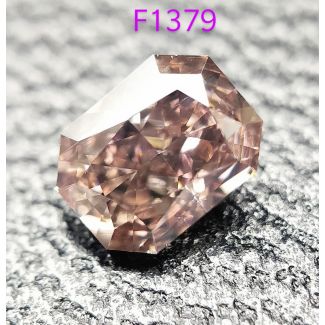 0.57 Carat Radiant Fancy Pink SI2 - GD VG GIA Natural Diamond