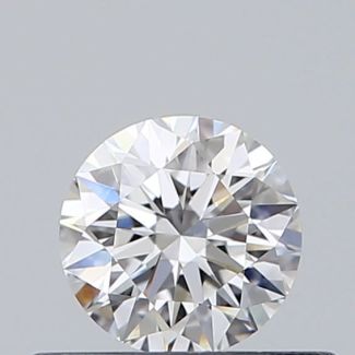 0.34 Carat Round E VVS1 EX VG GIA Natural Diamond