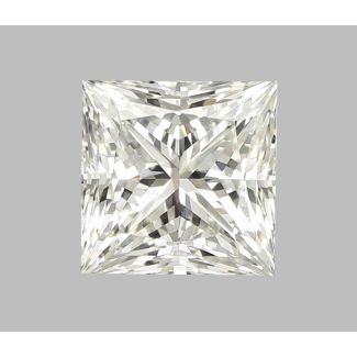 1.00 Carat Princess J VVS2 - EX VG GIA Natural Diamond