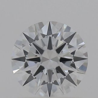 0.78 Carat Round D VVS1 EX GIA Natural Diamond