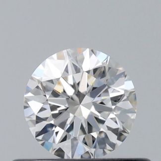 0.35 Carat Round F VS1 EX VG GIA Natural Diamond