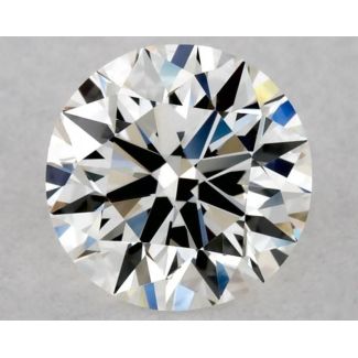 0.4 Carat Round F VVS1 VG EX GIA Natural Diamond