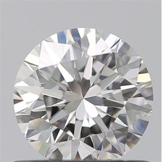 0.62 Carat Round E VVS1 EX GIA Natural Diamond