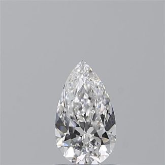 0.8 Carat Pear D VVS2 - EX VG GIA Natural Diamond