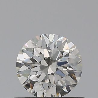 0.5 Carat Round G SI1 EX VG GIA Natural Diamond