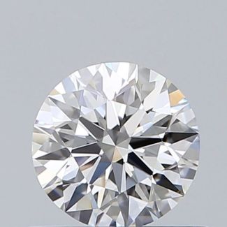 0.5 Carat Round E VS1 EX GIA Natural Diamond