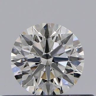 0.30 Carat Round H VVS1 VG EX GIA Natural Diamond