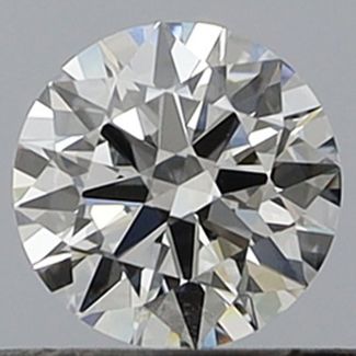 0.5 Carat Round D VVS1 EX GIA Natural Diamond