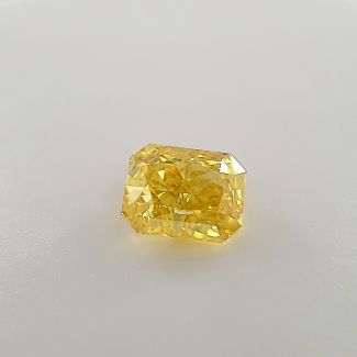 1.0 Carat Radiant Fancy Yellow SI1 - VG GD GIA Natural Diamond