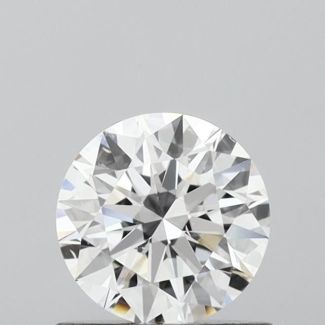 0.71 Carat Round D VS2 EX GIA Natural Diamond