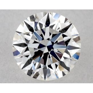 0.54 Carat Round E VVS1 EX GIA Natural Diamond