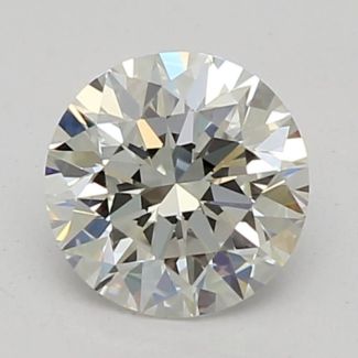 0.45 Carat Round H VVS1 VG EX GIA Natural Diamond