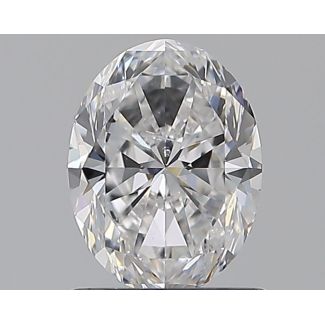 1.0 Carat Oval D SI1 - EX VG GIA Natural Diamond