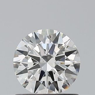 0.7 Carat Round F VS2 EX HRD Natural Diamond