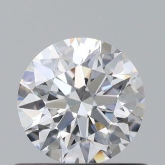 0.54 Carat Round E VS1 EX VG GIA Natural Diamond