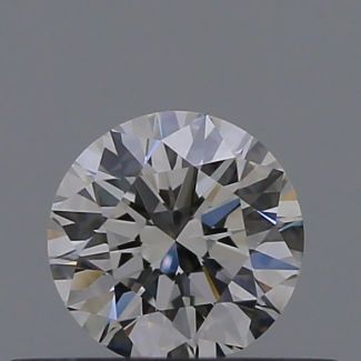 0.3 Carat Round F VS1 EX GIA Natural Diamond