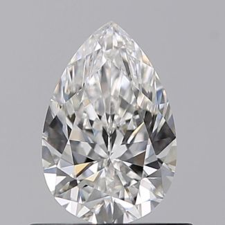 0.54 Carat Pear E VVS2 - VG GIA Natural Diamond