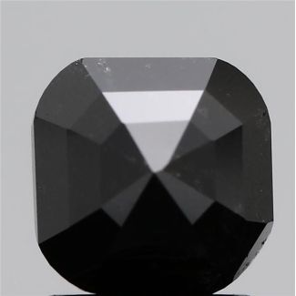 2.02 Carat Cushion Modified Fancy Black - GD GIA Natural Diamond