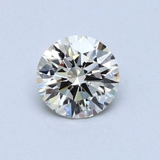 0.61 Carat Round H VS2 EX GIA Natural Diamond