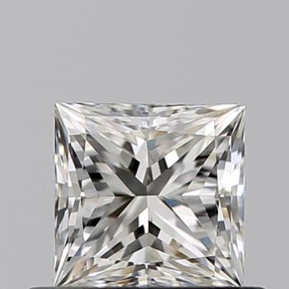 0.50 Carat Princess I VVS2 - VG G GIA Natural Diamond