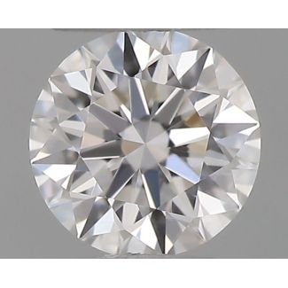 0.27 Carat Round F IF EX GIA Natural Diamond