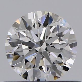 0.45 Carat Round D VS1 EX VG GIA Natural Diamond