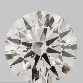 0.51 Carat Round H VS1 EX IGI Natural Diamond