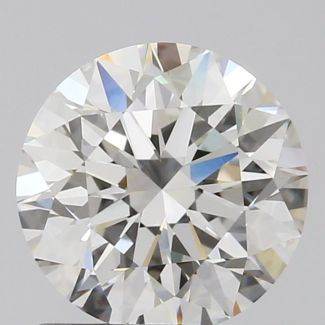 1.08 Carat Round H VVS2 EX GIA Natural Diamond