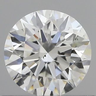 0.62 Carat Round F VS2 EX GIA Natural Diamond