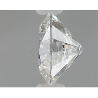 0.39 Carat Round H VVS2 EX GIA Natural Diamond